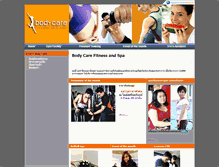 Tablet Screenshot of bodycare-fitness.com